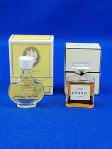  CHANEL　No.5　ミニ香水　ニナリッチ　オーデトワレ　レールデュタン　6ml　2個セット