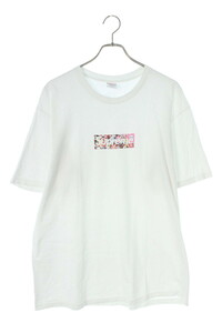 シュプリーム ムラカミタカシ Tシャツ COVID-19 Relief Box Logo Tee サイズ:L ボックスロゴTシャツ 中古 HJ12