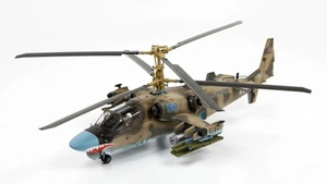 ZVEZDA 1/48 ロシア KA-52 武装ヘリコプター 組立塗装済完成品