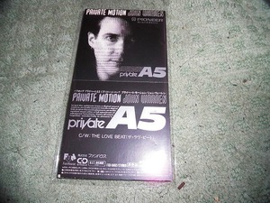 Y147 非売品 SCD ジョンウォーレン　プライベートモーション パイオニア PRIVATE MOTION　1988年 盤きずなし 8cmシングルCD SCD CDS 8cmCD