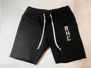 ロンハーマン　RHC ハーフパンツ ショートパンツ 春夏 ブラック　黒　S サイズ