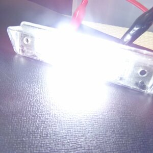 メルセデス ベンツ W124 LED ナンバー灯 S124 220TE 230TE 300TE 320TE E220 E280 E300 E320 ライセンス ランプ