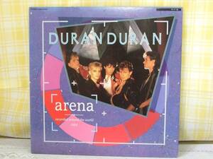 ●LP/写真付●DURAN DURAN/arena●デュランデュラン/アリーナ●