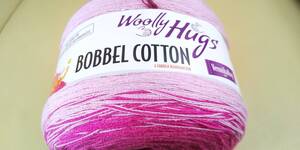 毛糸 Woolly Hugs ウーリーハグズ BOBBEL COTTON ボッベルコットン ＃３１ シュール　スカーフ　ストール