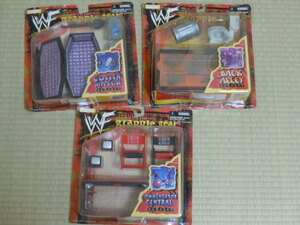 ＷＷＦ プレイセット　３種　グラップルギアー　中古品