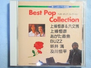 懐かしのポップス＆歌謡曲【BEST POP COLLECTION】 上條恒彦＆六文銭 あがた森魚 BUZZ 新井満 及川恒平1513