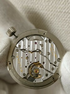 美品 可動品 Frederic Piguet フレデリックピゲ 手巻き BVLGARI K18 メンズ 金リューズ ムーブメント BVL.131 リューズ抜け