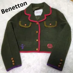 United Colors of Benetton ジャケット　ウール　モヘヤ混