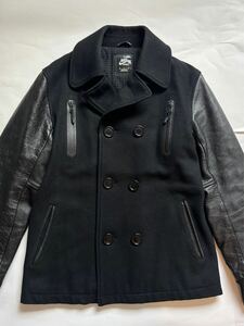 売り切り1円～★激レア★ NIKE ナイキ DESTROYER PEACOAT JACKET デストロイヤー Pコート スタジャン ジャケット 袖レザー SB ライダース