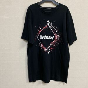 57 soph ソフネット　f.c.real bristol エフシーレアルブリストル　 Tシャツ　 ブラック　 半袖　　Lサイズ　20241101