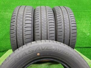 ダンロップ DUNLOP 夏タイヤ 4本セット ENASAVE RV505 195/65R15 2022年 8分山