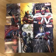 ヴァイスシュヴァルツ　ブースターパック　MARVEL Vol.2 ポスター　6種