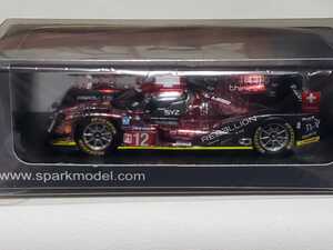 新品 1/43 スパーク SPARK Rebellion R-One - AER No.12 LMP1 Le Mans 2016 Rebellion Racing Prost Heidfeld Piquet Jr　レベリオン