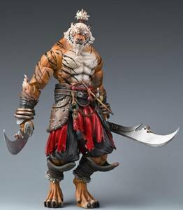 ☆新品　1/12（約22cm）　隠士老翁　虎　アクションフィギュア　武士　浪人　Furay　未使用