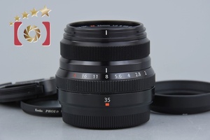 【中古】FUJIFILM 富士フイルム XF 35mm f/2 R WR ブラック