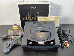 13996-02★激レア★HITACHI/日立 HISATURN ハイサターン セガサターン 本体 ゲーム機★