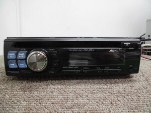 ☆ 【ジャンク品】アルパイン ALPINE 1DIN CDヘッドユニット CDE-100J CD/チューナー/MP3・WMA対応 230821　☆