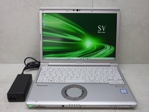 ☆1円☆第8世代☆CF-SV8R13VS☆Core i5 1.60GHz/8GB/SSD256GB/高解像度/累積7090/DVD/無線/Bluetooth/カメラ/Office/Win11 DtoD領域☆