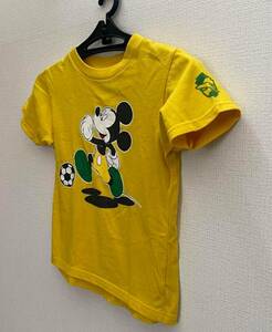 ジェフユナイテッド千葉　ミッキーマウス　ジュニア　Tシャツ ドリブル ☆ 130サイズ