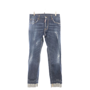 DSQUARED2 ディースクエアード 18AW Run Dan Jean ランダンジーンズ デニムパンツ インディゴ S74LB0409 S30342