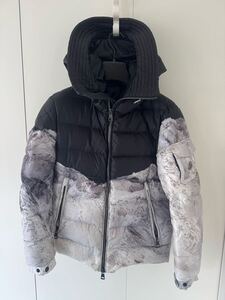 希少 モンクレール Blackout ダウン ジャケット moncler コート 黒 ブラック Dan Holdsworth ブラックアウト 雪山 冬