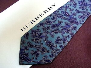 ♪6266D♪状態並品【ペイズリー】 バーバリー【BURBERRY】ネクタイ