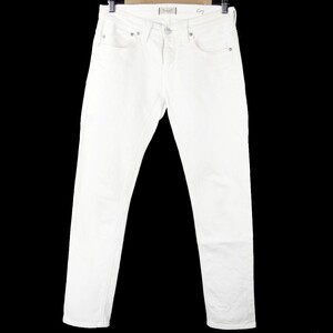 ■YANUK ヤヌーク / KAY ケイ BOYS SLIM / レディース / 日本製 / ホワイト / ボーイズスリム ストレッチ デニムパンツ size 24 / ボトムス