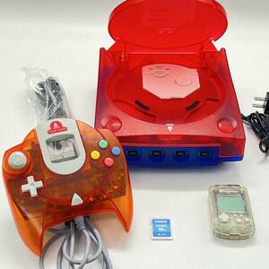 Sega ドリームキャスト GDEMU装着済み ACアダプター装着済み Dreamcast セガ