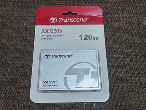 ★Transcendトランセンド SSD TS120GSSD220S-E 120GB SATA接続 2.5インチ★