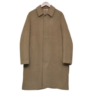 AURALEE　オーラリー　BEAVER MELTON SOUTIEN COLLAR COAT　ステンカラーウールロングコート　A8AC02BM　8054000174294