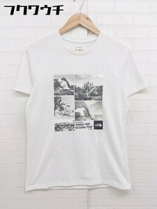 ◇ THE NORTH FACE ザ ノース フェイス NT31933 半袖 Tシャツ カットソー サイズM ホワイト メンズ