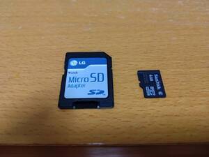 ★★★★SanDisk[サンディスク] micro SDHC [マイクロSDHC] 4GB クラス2 美品 アダプタ付き★★★★