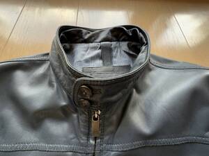 ★MASSIMO DUTTI★ マッシモ・ドッティレザージャケット ネイビー USED 美品