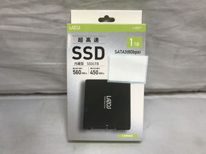 【未使用】 リーダーメディアテクノ LAZOS 内蔵SSD 1TB L-ISS1T