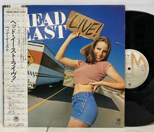 HEAD EAST ヘッド・イースト/ HEAD EAST LIVE (LP) 国内盤 DJ-COPY, "Since You Been Gone" (g117) 