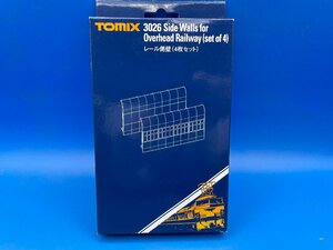 3G299　Nゲージ　TOMYTEC　トミーテック　ジオコレ　TOMIX 3026 レール側壁（4枚セット）※新品