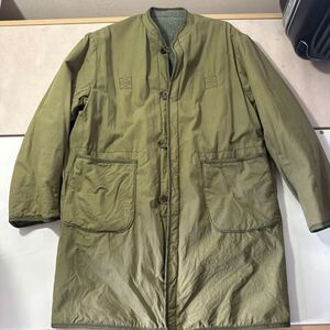 ミリタリージャケット　ライナーコート　ARMY TWILL