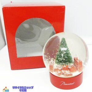 Baccarat　バカラ　スノードーム　クリスマスツリー　非売品