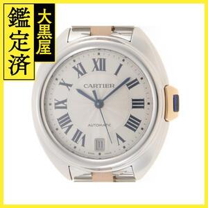 Cartier　カルティエ　クレ ドゥ　W2CL0003　自動巻き　SS/PG　レディース　シルバー【430】 2148103640896