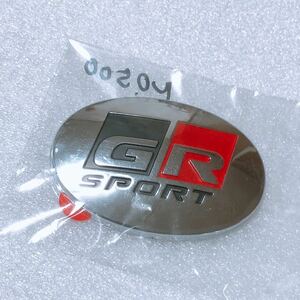 GR sports gazoo racing ロゴ エンブレム ステアリング メッキ ヤリス アクア CHR ハイラックス 86