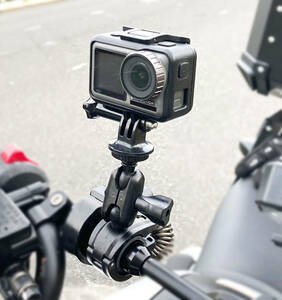 送料込み GoPro用 自転車 バイク ハンドルバー BJマウント 雲台 ゴープロ