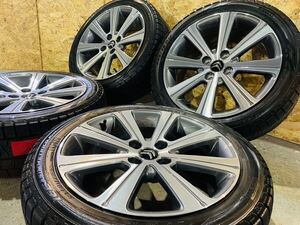 ★美品 超バリ溝 2020年★ シトロエン C4 純正 スタッドレス 225/45R17 7.5J +32 4H PCD108 ピレリ ホイール ★GLAREコーティング済★A9-32