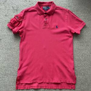 ラルフローレン ミリタリー 加工 ポロシャツ カスタムフィット M ポロラルフローレン POLO RALPH LAUREN 