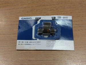 《新品 開封済み》CASIO インク IR-40T 電卓用インクローラー 赤・黒 カシオ