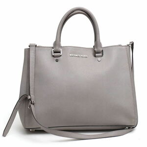 Michael Kors マイケルコース ハンドバッグ Medium Sutton Satchel Tote ミディアム M MD サットン サッチェル サフィアーノ 牛革 2WAY シ