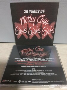 ☆MOTLEY CRUE☆XXX 30YEARS GIRLS,GIRLS,GIRLS【国内盤】モトリー・クルー 30周年記念企画盤 CD+DVD