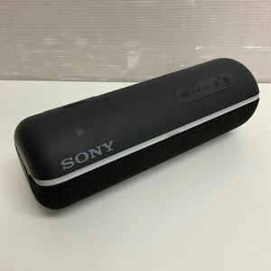 営MK69-60Y SONY ソニー Bluetooth ワイヤレススピーカー SRS-XB22 ブラック ポータブル スピーカー USB充電ケーブルあり 通電確認済