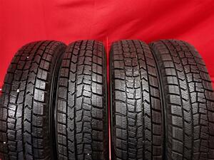 スタッドレス4本 145/80R12 74Q 4本セット ダンロップ ウィンター MAXX 02(WM02) DUNLOP WINTER MAXX 02 9分山★stati12