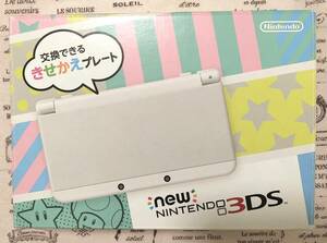 ☆極美品 Newニンテンドー3DS 本体 ホワイト 希少品 レア 生産終了品☆ 