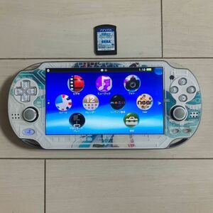 SONY PSVITA PCH-1000 本体 初音ミク Limited Edition 本体 動作品 ピーエス ビータ ヴィータ ソニー PS PlayStation PCHJ-10002 送料無料